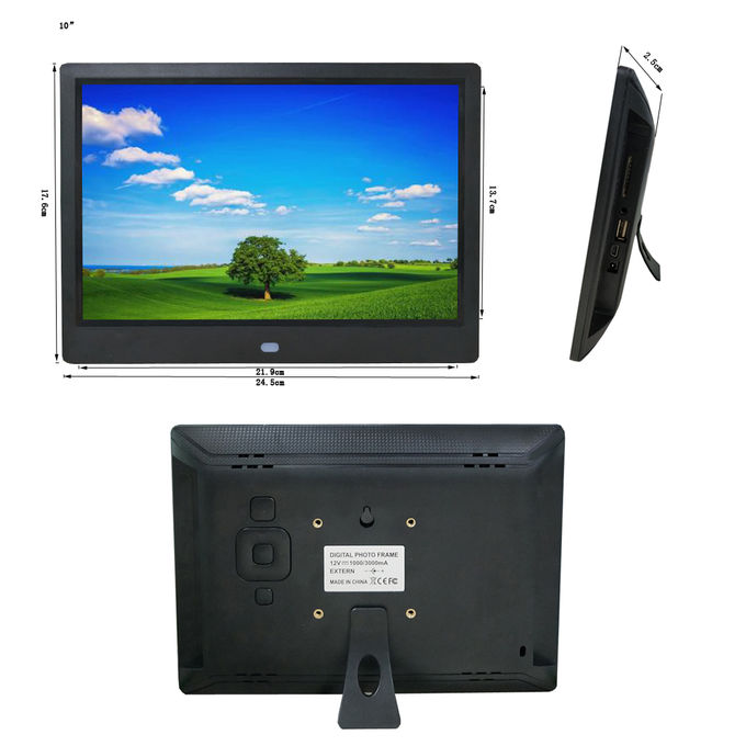 Khung ảnh kỹ thuật số IPS 12,5 '' Màn hình LCD 1920 * 1080 Thiết kế mới Chip điều khiển chính trắng / đen MSTAR USB / HDMI