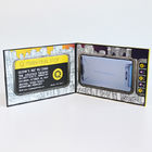 6 Movie - Điều khiển Video Card màn hình LCD, Gold Stamping Video Greeting Card cho doanh nghiệp