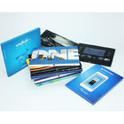 Miễn phí Mẫu VIF Handmade USB downlaoding CMYK in ấn LCD HD IPS 7 Inch Video Brochure Thẻ cho quảng cáo
