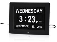 Mỹ trọn đời, Phiên bản mới nhất Cập nhật Mất trí nhớ Đồng hồ kỹ thuật số Lịch ngày với chu kỳ ngày &amp; Pin dự phòng (Trắng