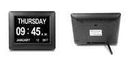 Đồng hồ đeo tay kỹ thuật số ngày cực lớn tầm nhìn 8 inch Màn hình LCD Chất liệu nhựa ABS