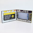 Thẻ LCD Video Video giới thiệu Video Plus In trong sách Có thể sạc lại pin 300-2000mA