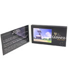 Thẻ quảng cáo video LCD 4,3 inch 6 inch bền với giấy in