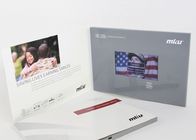 Bespoke Màn hình TFT LCD Video Brochure cho lời mời đám cưới, đầy đủ màu sắc
