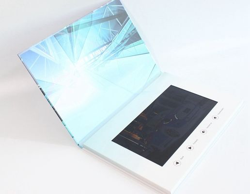 Quảng cáo lcd video bưu phẩm, thẻ kinh doanh video lcd cho hiển thị công bằng