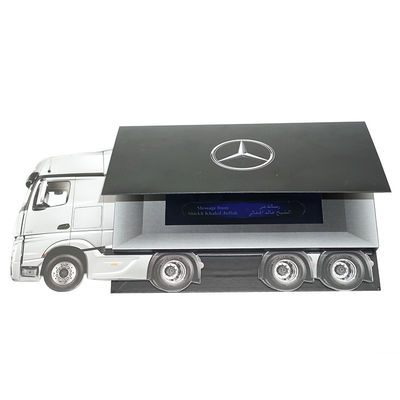 Kinh doanh quà tặng 5 &amp;quot;IPS màn hình video Brochure, video Brochure thẻ, Lcd Video brochure thẻ với 210x165mm UV brochure in