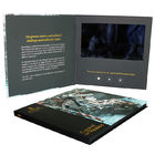 Bìa cứng Video Brochure 10 Inch TFT Độ phân giải cao Một nút điều khiển