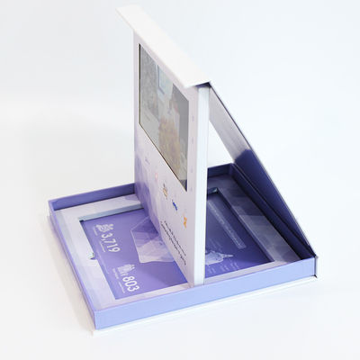 Miễn phí Mẫu Thâm Quyến Video Trong Thư Mục Nhà Máy Cung Cấp 7 inch LCD Hiển Thị Stand Video TRONG Thư Mục Video Brochure Đun