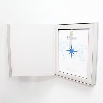Miễn phí Mẫu Thâm Quyến Video Trong Thư Mục Nhà Máy Cung Cấp 7 inch LCD Hiển Thị Stand Video TRONG Thư Mục Video Brochure Đun