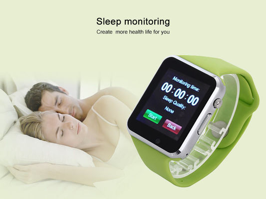 A1 Touch Screen Bluetooth Bracelet Watch World Time With 0.3M Camera